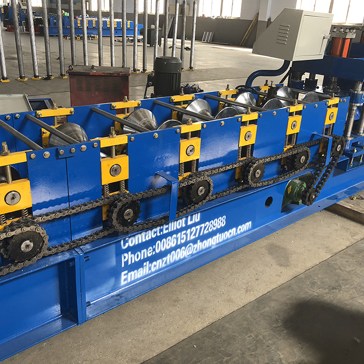 Roof flashing ridge capping roll forming machine