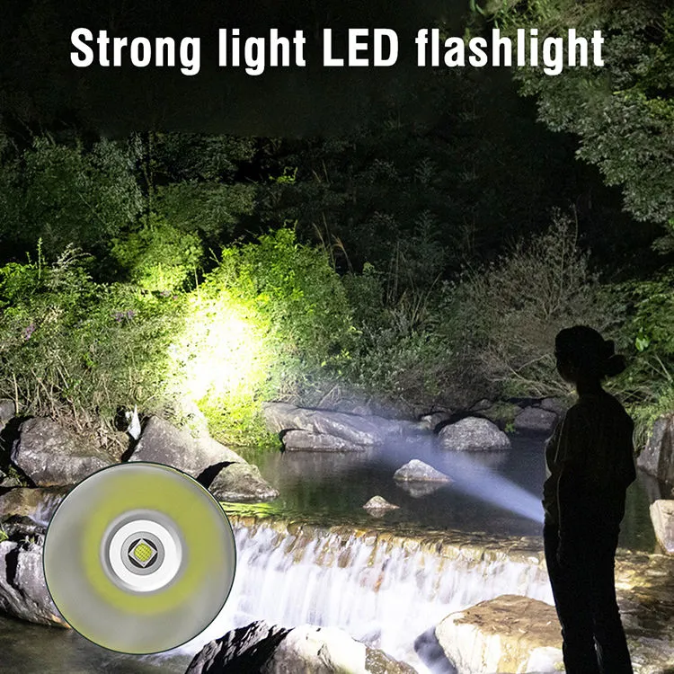 Ultra Bright Rechargeable LED Flashlight for Outdoor Adventures