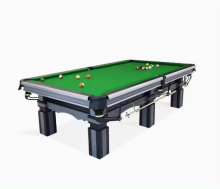 2024 Factory Sale: Custom Luxury Pool Billiard Table with Solid Wood, Slate, and Logo Color Options