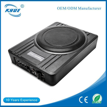10 inch thin powered subwoofer under seat car audio