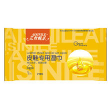 Leather shoes special wet wipes
