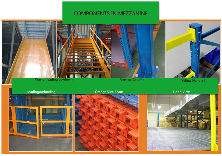 Multi Level Shelving Modular Storage Mezzanine Racking