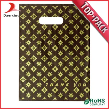 LDPE/HDPE Plastic Die Cut Bags