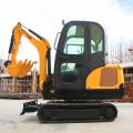 2.5ton Mini Rubber Track Escavator Pelle Digging Machine