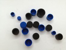 Rechargeable battery rubber vent valves