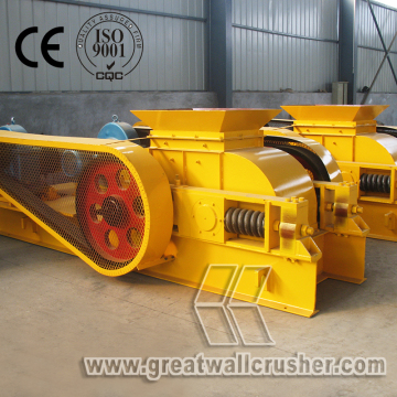 Cooper ore double roller crusher
