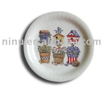 YLRP002 paper plate / round paper plate