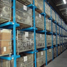 Exported Industrial Warehouse Logistics Storage Wire Mesh Containers