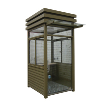 Customized size and style in high quality iron booth/ toll booth/ sentry box
