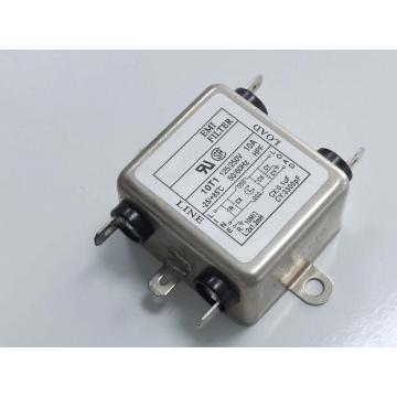 Bộ lọc điện EMI IEC với giá đỡ cầu chì