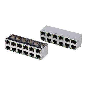 قاعدة RJ45 وحدات جاك 1000 مع الدرع