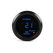 2inch 52MM Digital Boost Gauge: High-Quality BAR Type Blue LED Boost Meter Complete with Sensor