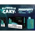 100% Original Elf Word Caky 7000 Puffs E-Zigarette