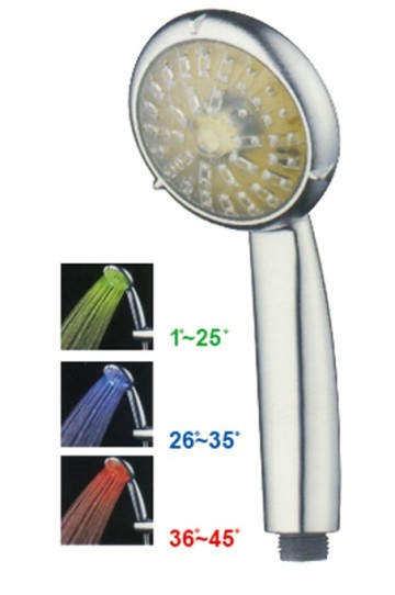 CE & ROHS detectable round led shower from china