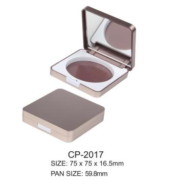 Mirror Square Plastic Shadow Powder Compact Case CP-2017