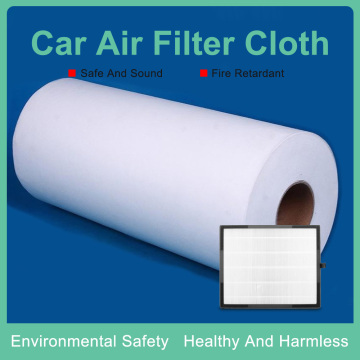Krpa za zračno filtriranje vozila, ki ni tkana