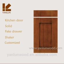 house designs fake drawer finished shaker wooden door for kitchen