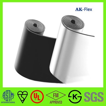 Waterproof fireproof aluminum foil insulation rubber foam roll sheet