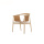 Zeitraum Freely Hanging Seat Armrest Pelle Chair