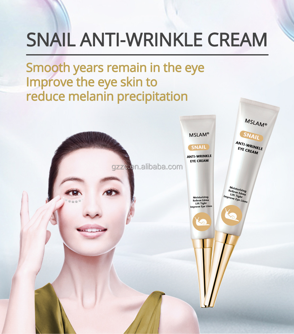 20g anti age organic eye dark circle removal cream eye bag brighten eye cream