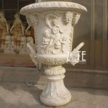 Garden Decorative stone garden flower pot