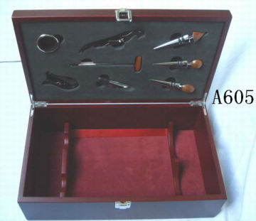 corkscrew wine stopper set