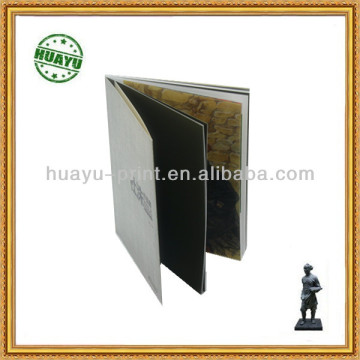 Four color chinese person oil painting catalogue printing