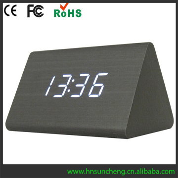 High quality hot DIY LED wood digital clock themes