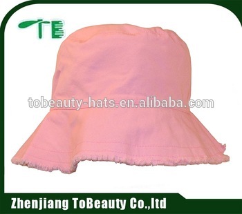 children pink bucket hats