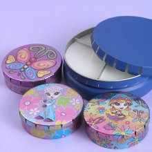 Round Candle Tin Box Hotsale