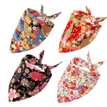 Dog Bandana 4 PC를 설정합니다