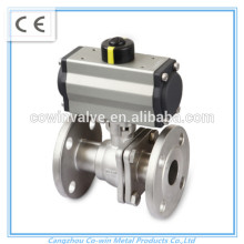 ss 304 flang ball valve small electric actuator wholesale