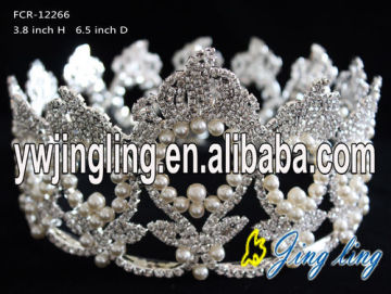 Full Round Crown Pearl Crown