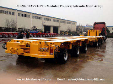 CHINA HEAVY LIFT  -  Nicolas MDED Model Modular Trailer