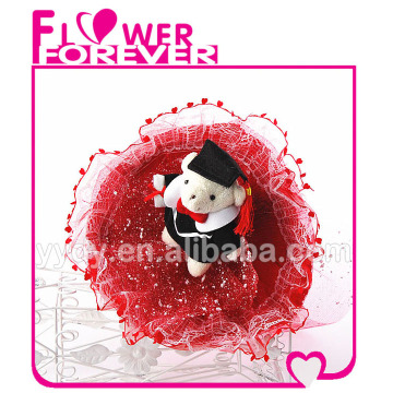 Bouquet of Graduation Teddy Bear