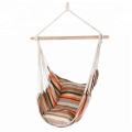 Outdoor Rope Hammock Chair Swing with two Cushions