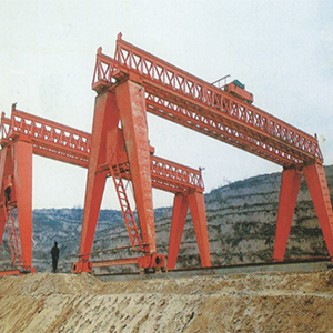 50~100t Electric Winch Truss Double Girder Gantry Crane