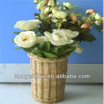 willow flowergirl flower basket for garden decoration