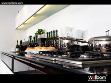 2014 New Laquer Design Fasion Kitchen Cabinet