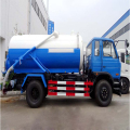 El camión de aguas residuales del vacío de la fuente de la fábrica con origen de alta calidad de China
