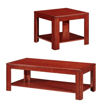 Wooden veneer painted coffee table