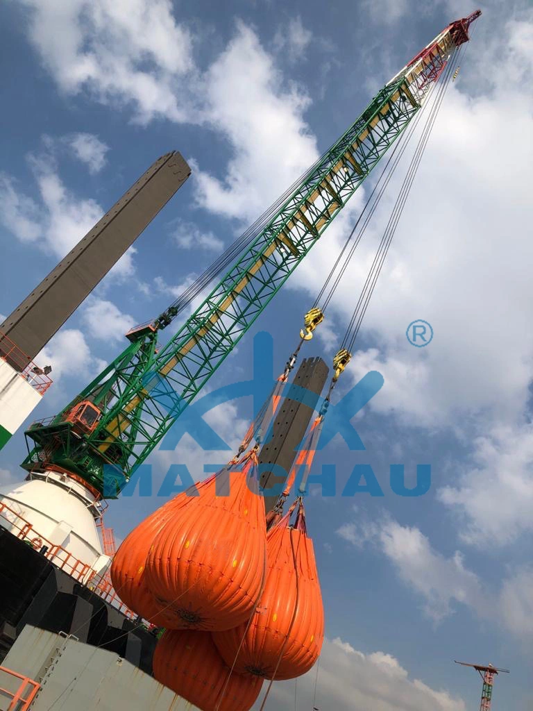 250kg-500kg Lifeboat Davit Water Proof Load Testing Water Weight Bags