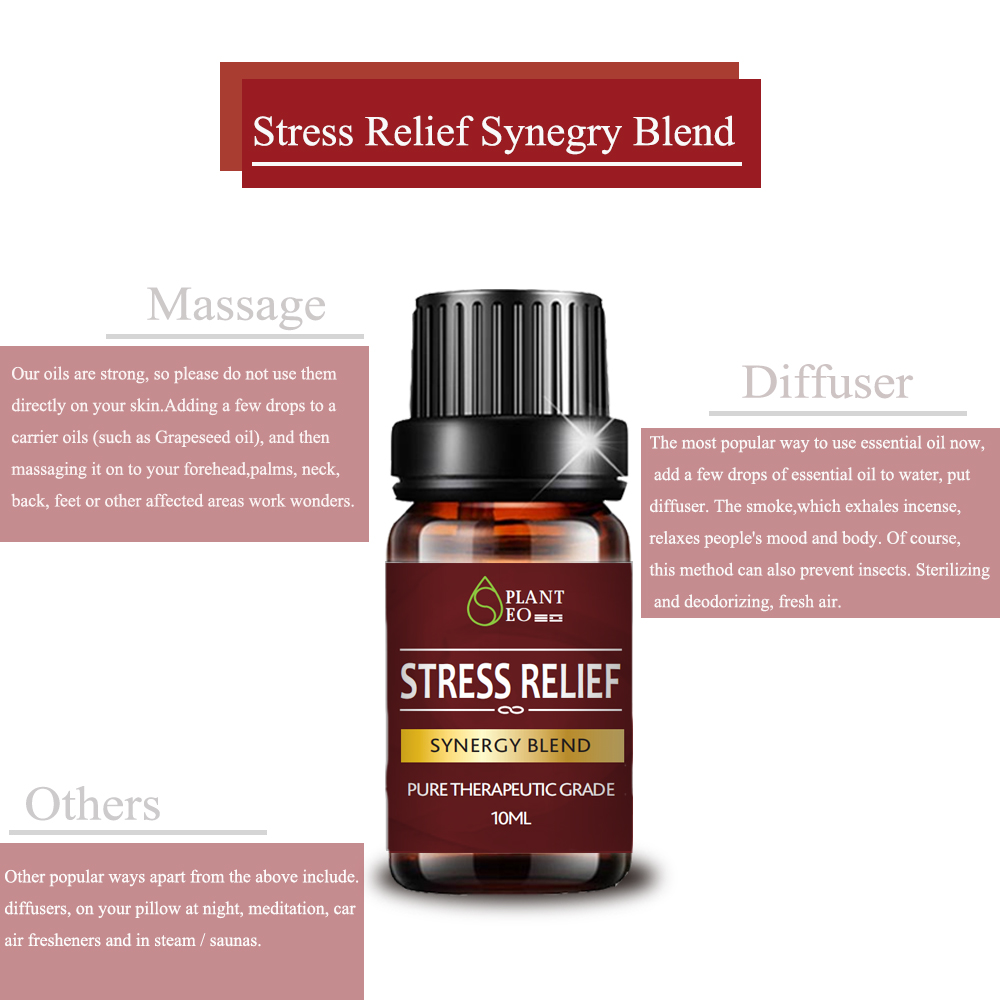 wholesale bulk stress relief blend oil private label