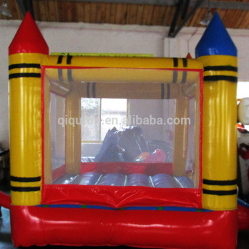 inflatable bouncer crayon/ inflatable bouncer /kids inflatable bouncer