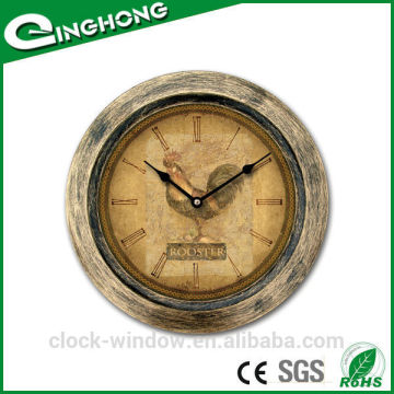 Metal mechanical wall clock movement