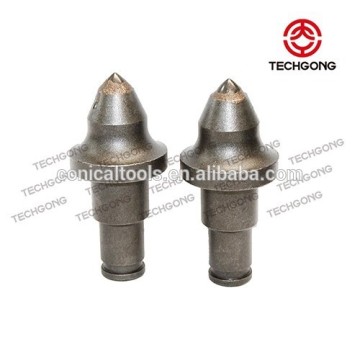 rotary drilling carbide tool bit for trenching