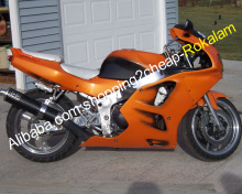 1994-1997 Kawasaki ZX-6R ZX 636 Orange Fairing Kit ABS Bodywork