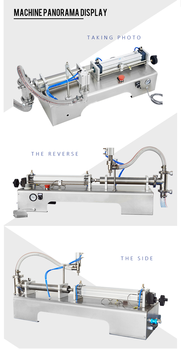 Semi-Automatic manual pneumatic liquid filling machine cosmetic liquid/liquid detergent /liquid soap filling machine