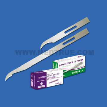 CE/ISO Approved Medical Disposable Stitch Cutter Blade 65mm (MT58057001)