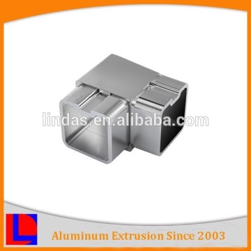 Two Way Aluminum Square Tube Connector Aluminium Square Tube Connector